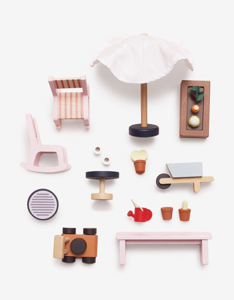 Dolls House Conservatory (W:31 x D:19.5 x H:23cm)