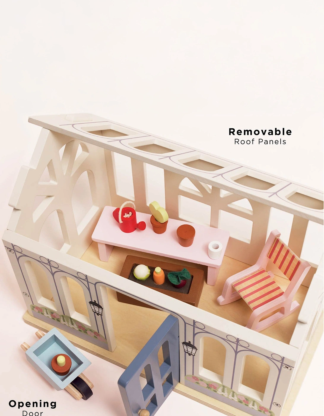 Dolls House Conservatory (W:31 x D:19.5 x H:23cm)