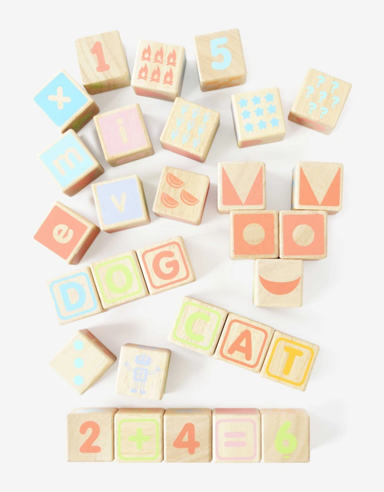 ABC Learning Blocks-30 Piece (W:27 x H:23 x 4.3cm)