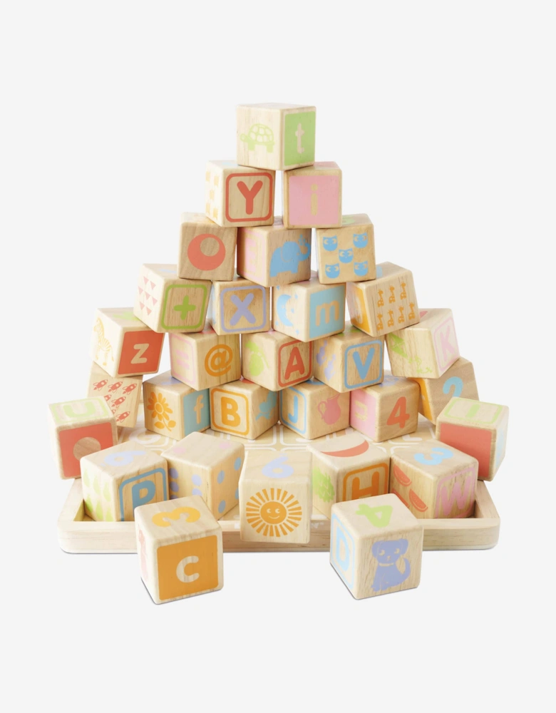 ABC Learning Blocks-30 Piece (W:27 x H:23 x 4.3cm)