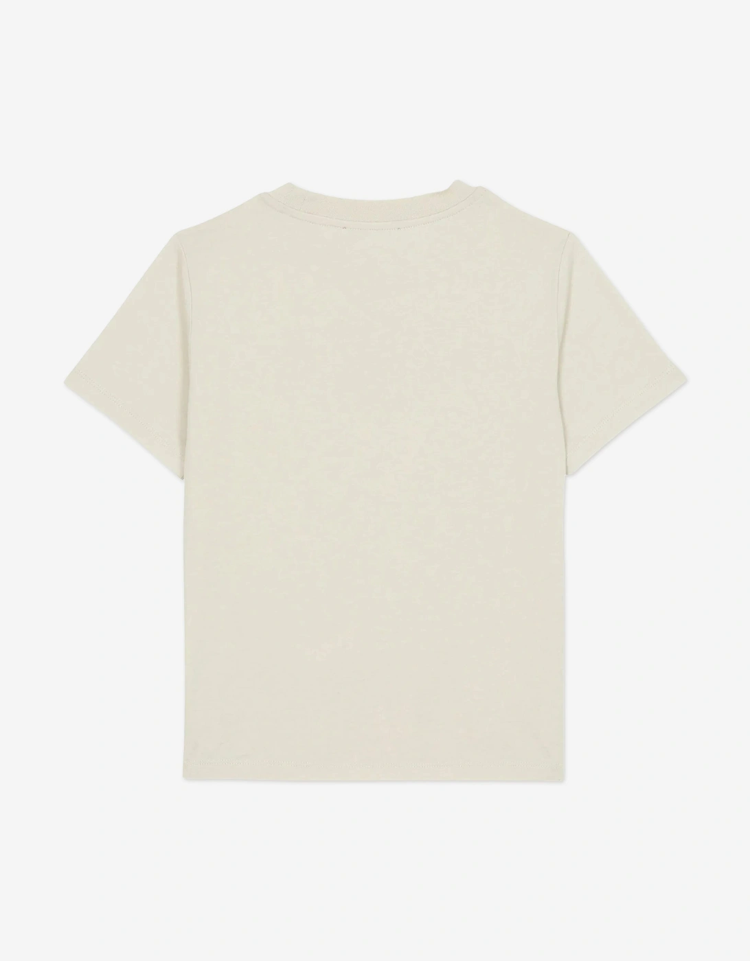Boys Logo T-Shirt in Beige