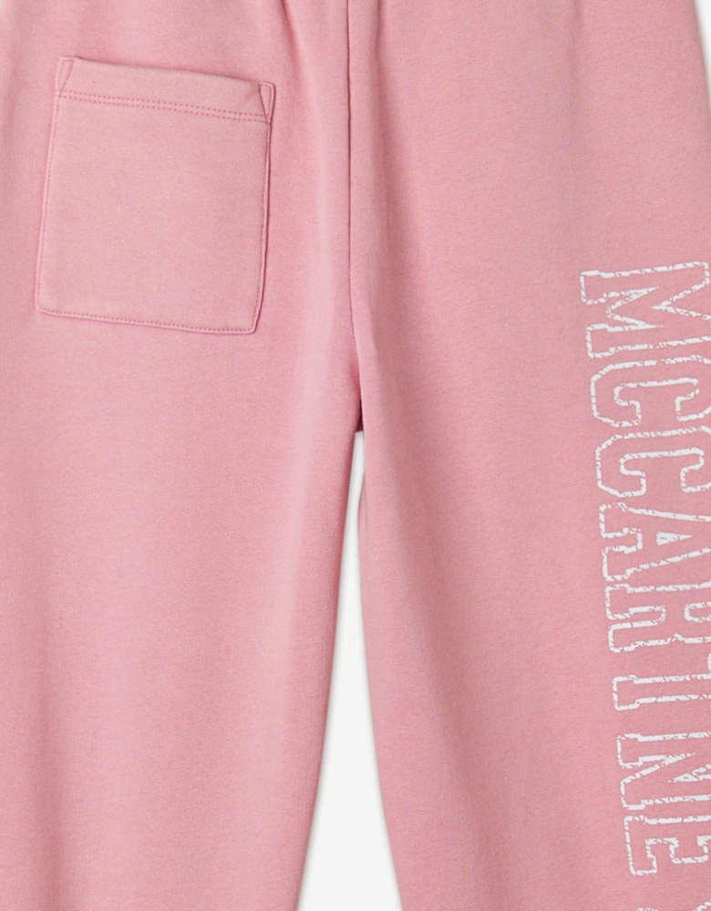 Girls Logo Joggers in Pink