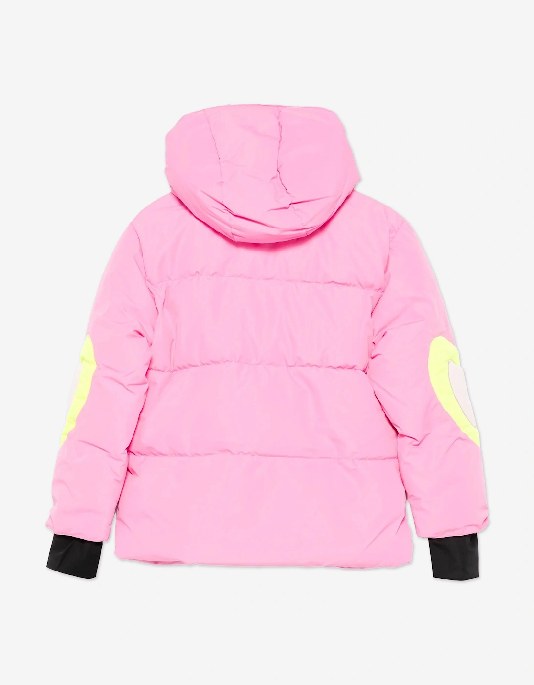 Girls Heart Ski Jacket in Pink