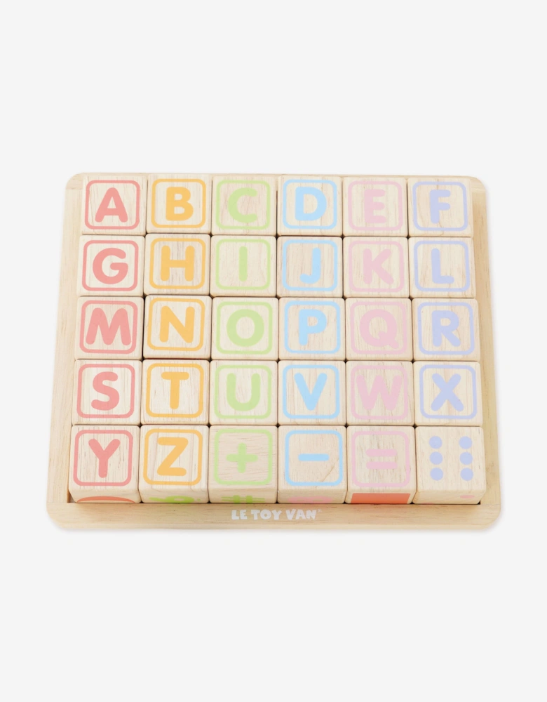 ABC Learning Blocks-30 Piece (W:27 x H:23 x 4.3cm)