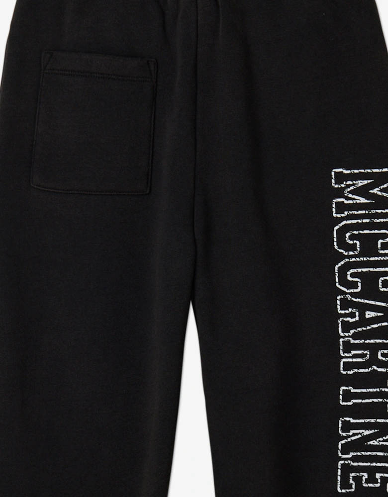 Girls Logo Joggers in Black
