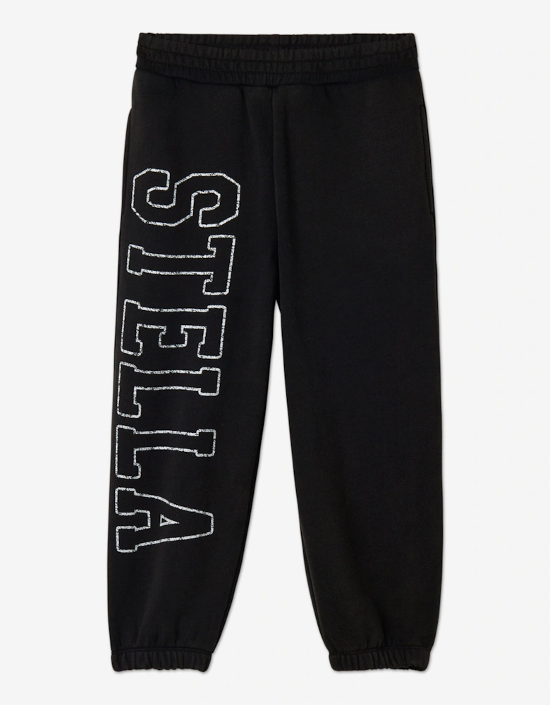 Girls Logo Joggers in Black