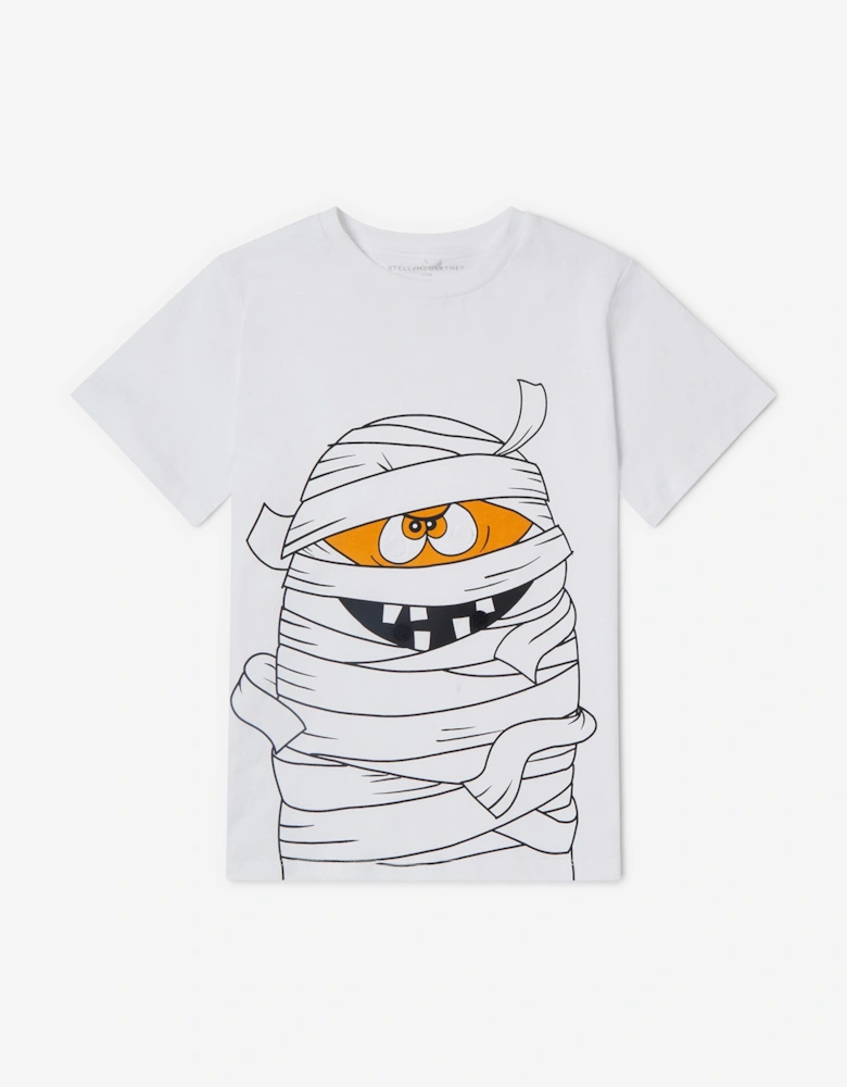 Boys Mummy Detachables T-Shirt in White