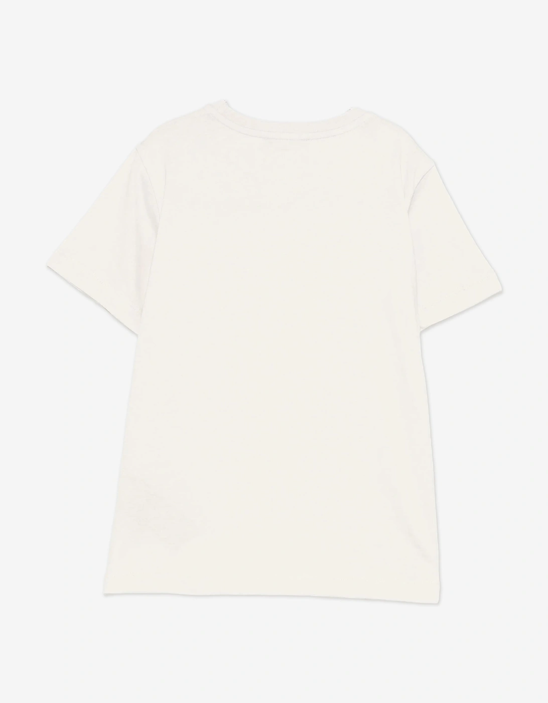 Boys Logo T-Shirt in Beige
