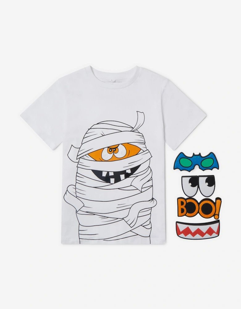 Boys Mummy Detachables T-Shirt in White
