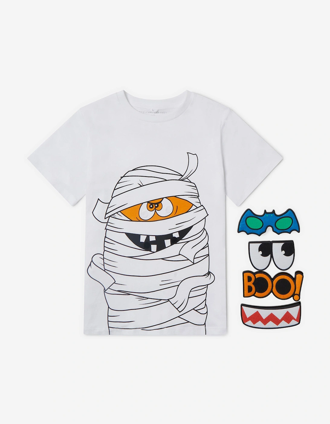 Boys Mummy Detachables T-Shirt in White, 6 of 5