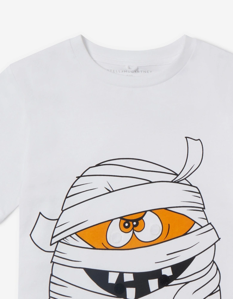 Boys Mummy Detachables T-Shirt in White