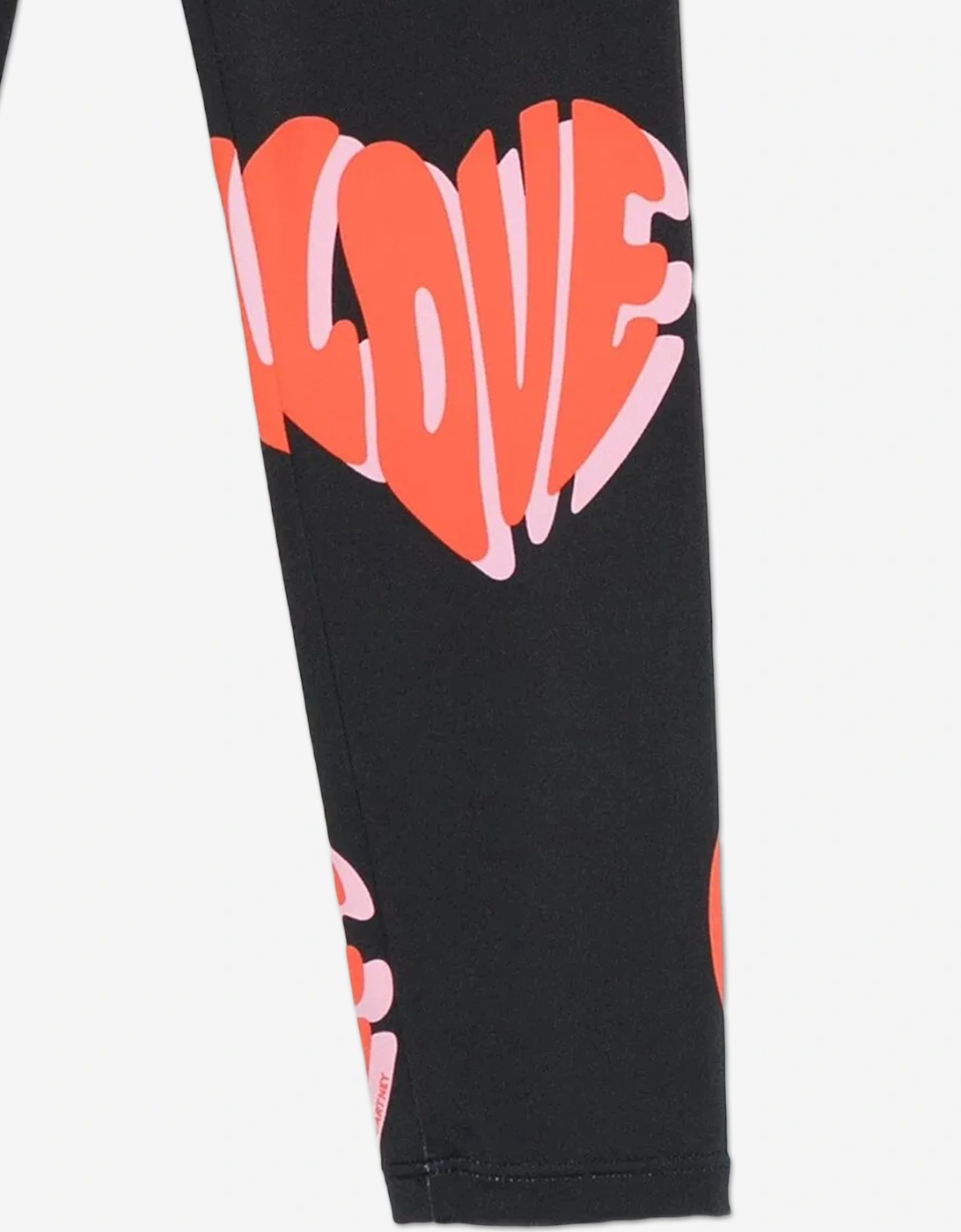 Girls Love AOP Leggings in Black