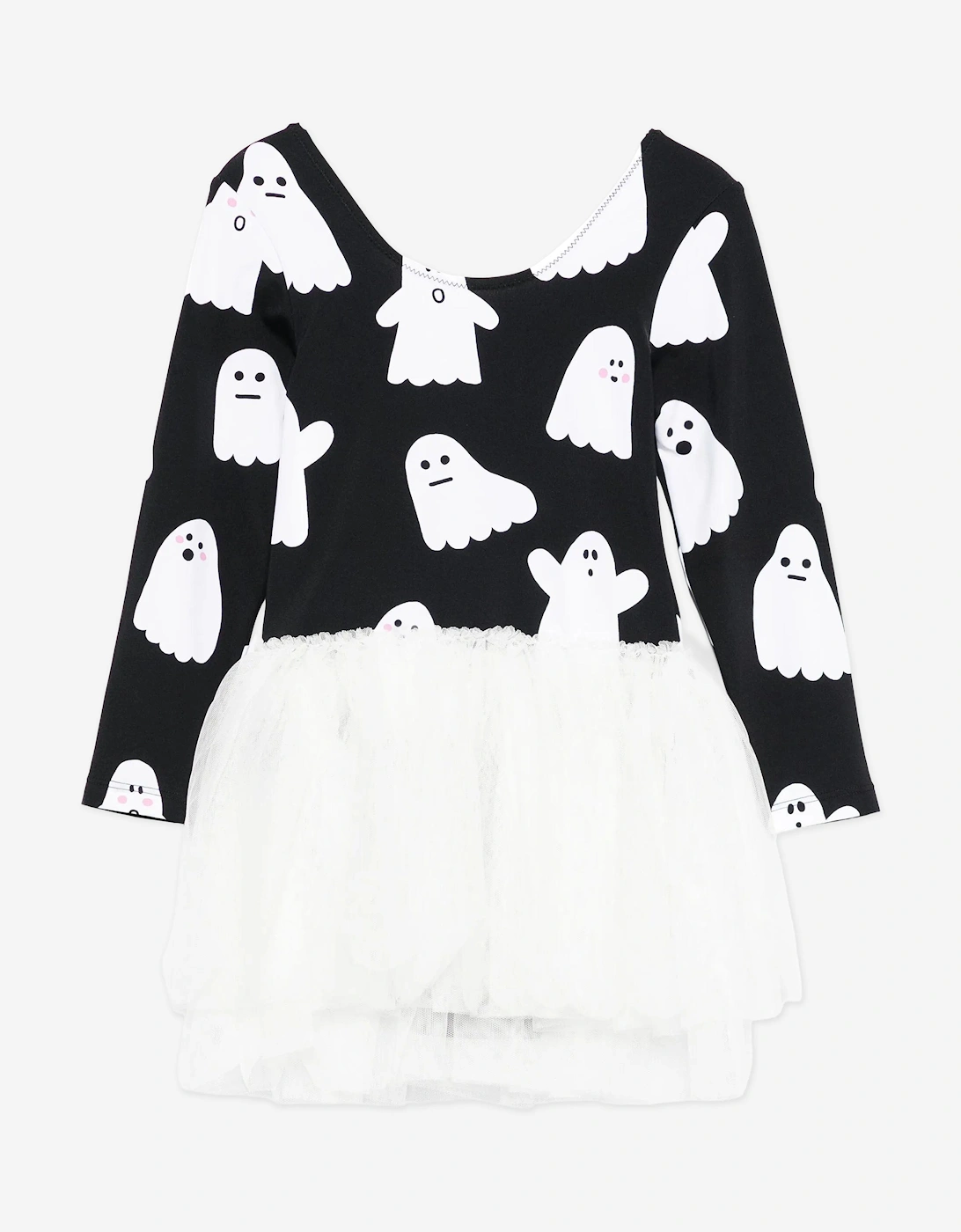 Girls Ghost Dress in Black, 5 of 4