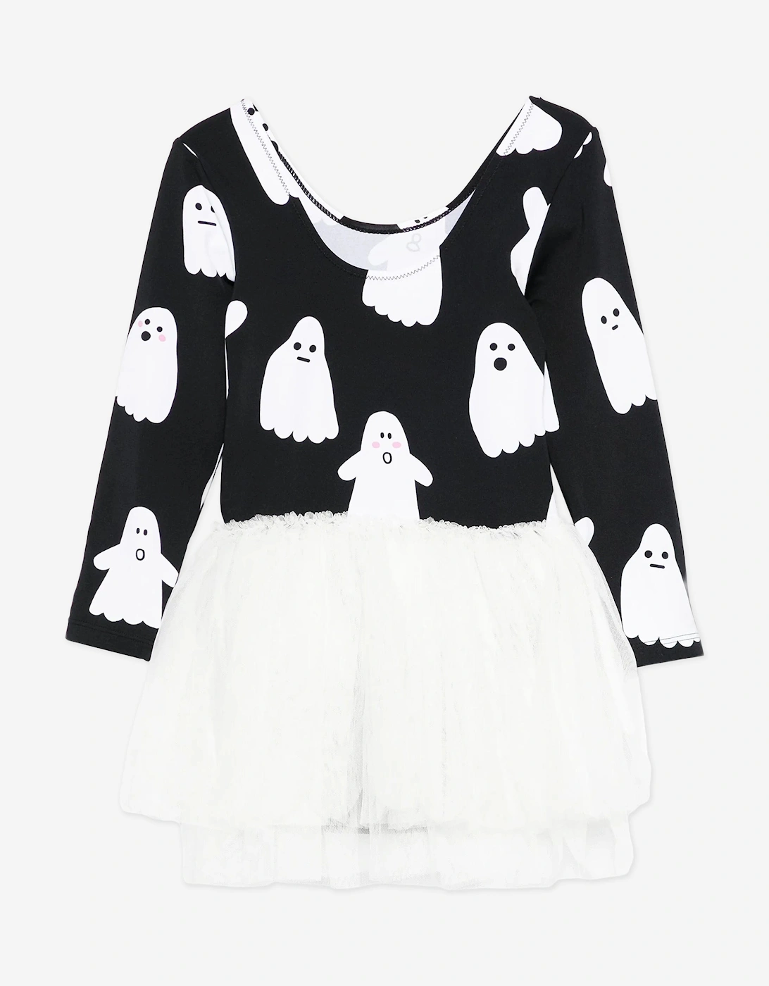 Girls Ghost Dress in Black
