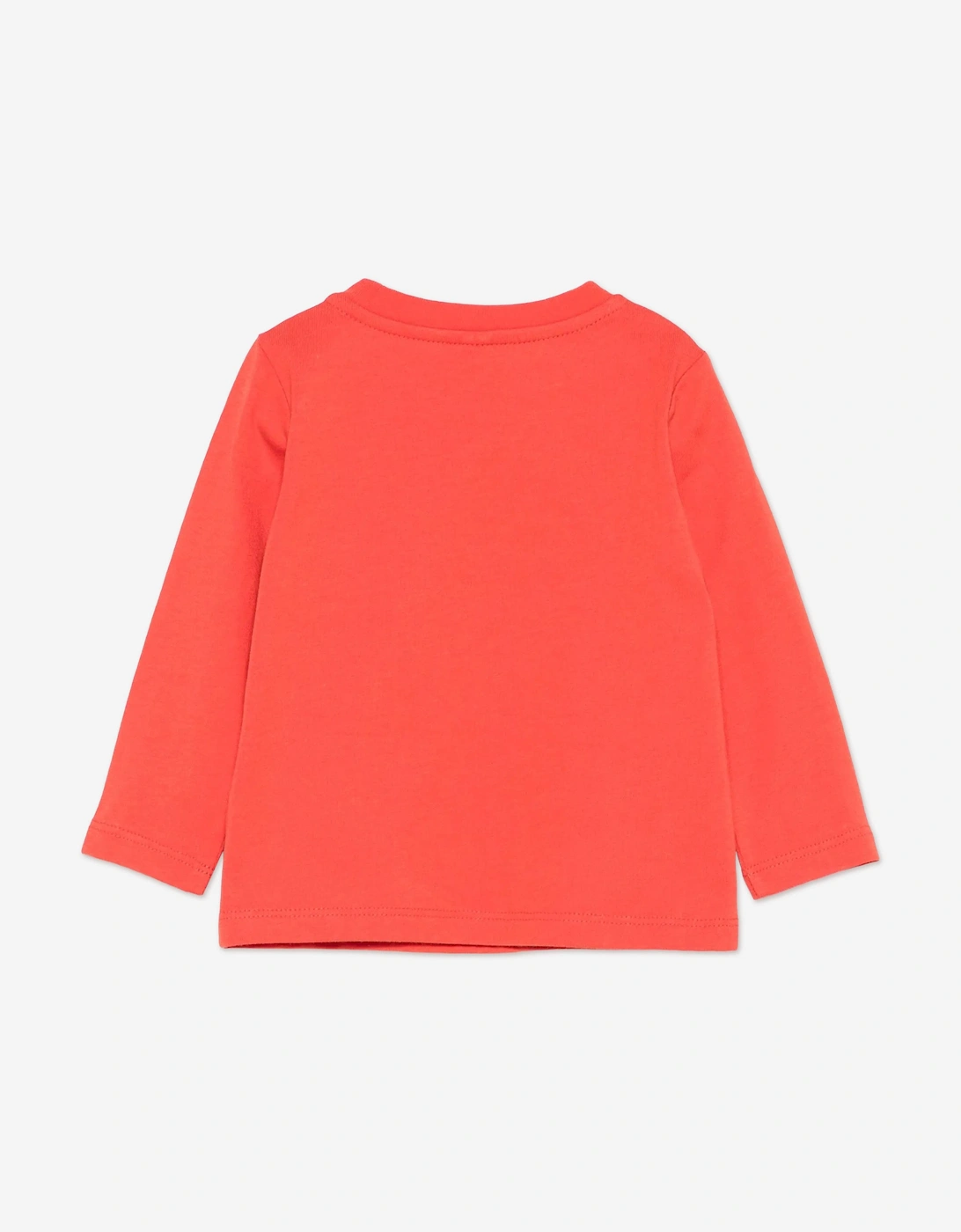 Baby Long Sleeve Santa T-Shirt in Red