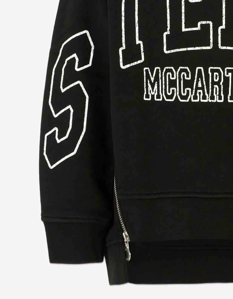 Girls Logo Sweatshirt in Black