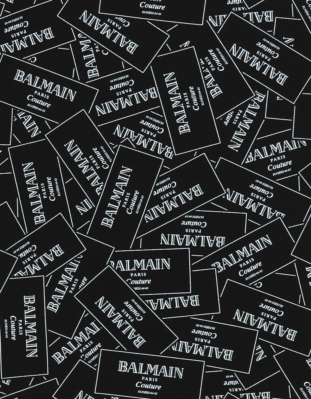 Kids Logo Print T-Shirt in Black