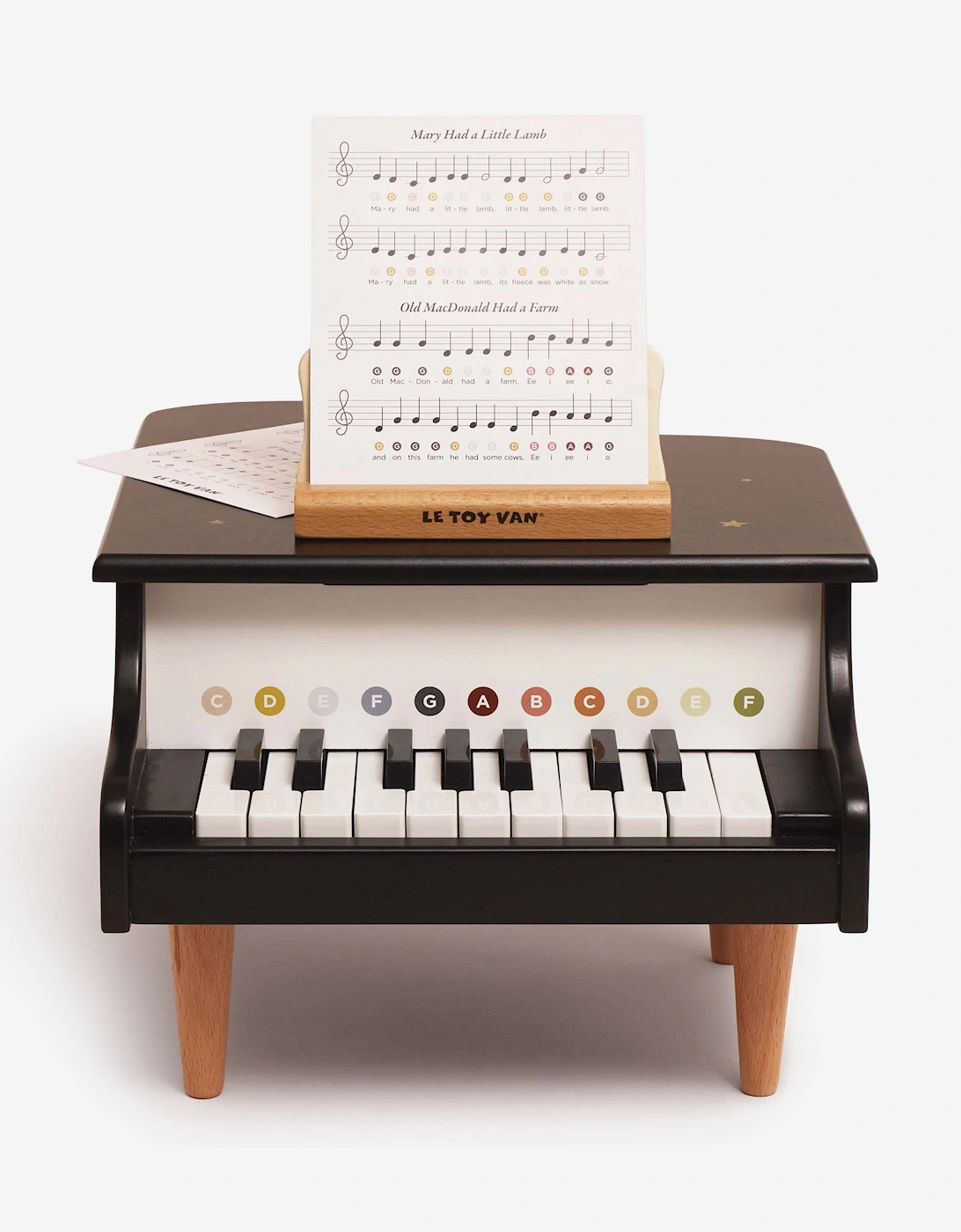 Wooden Grand Piano Toy (W:34 x D:42.5 x H:24.2cm)