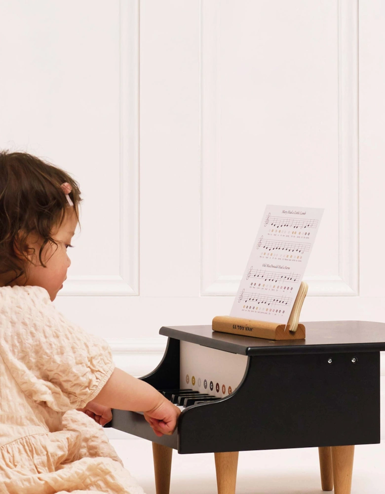 Wooden Grand Piano Toy (W:34 x D:42.5 x H:24.2cm)