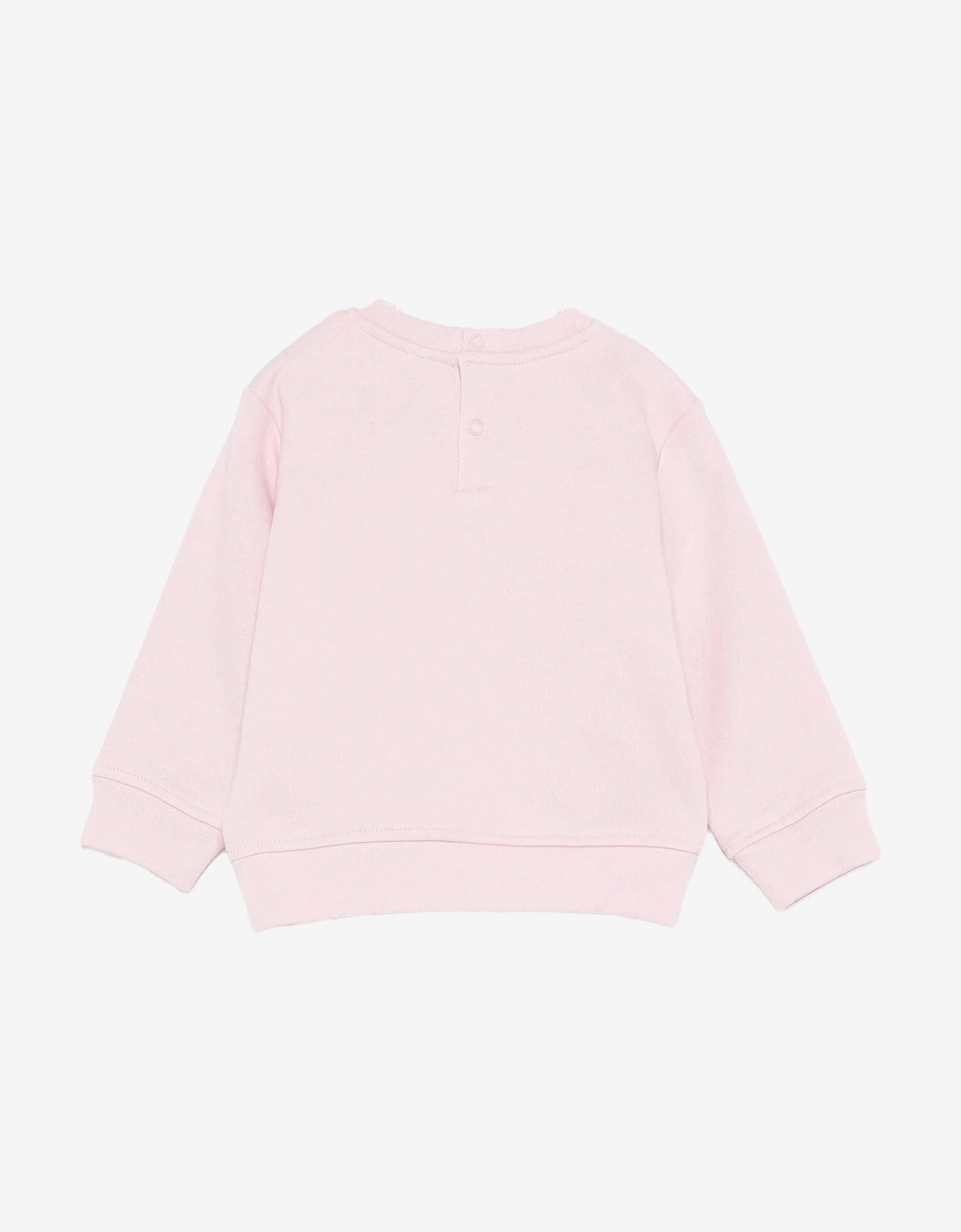 Baby Girls Birds Sweatshirt in Pink