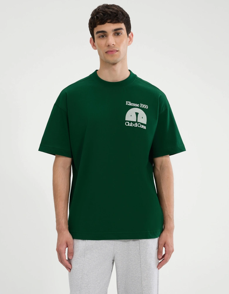Club Di Corsa Tee - Dark Green