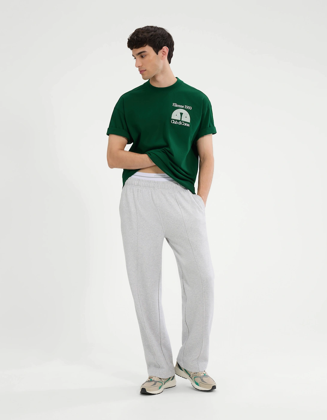 Club Di Corsa Tee - Dark Green