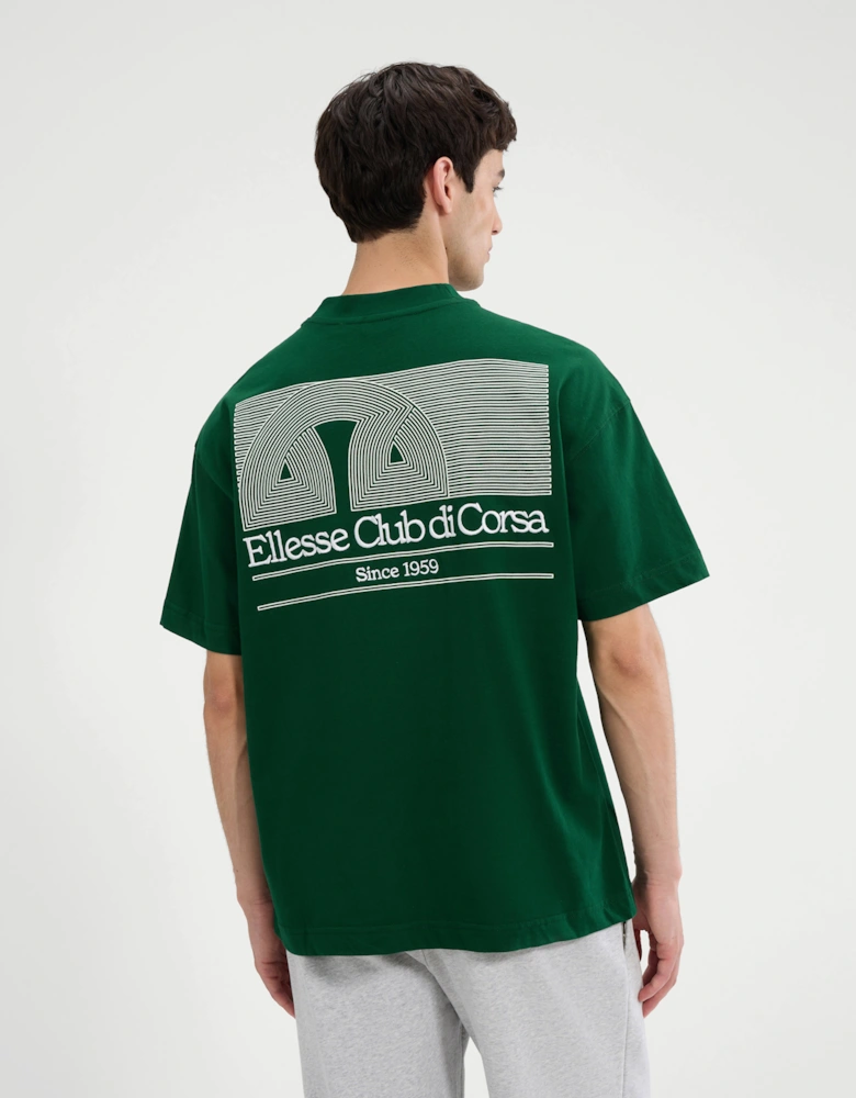 Club Di Corsa Tee - Dark Green
