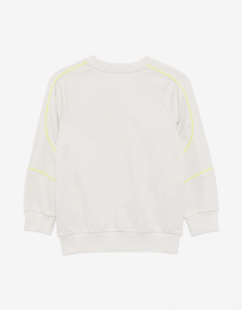 Boys Logo Sweatshirt in Grey