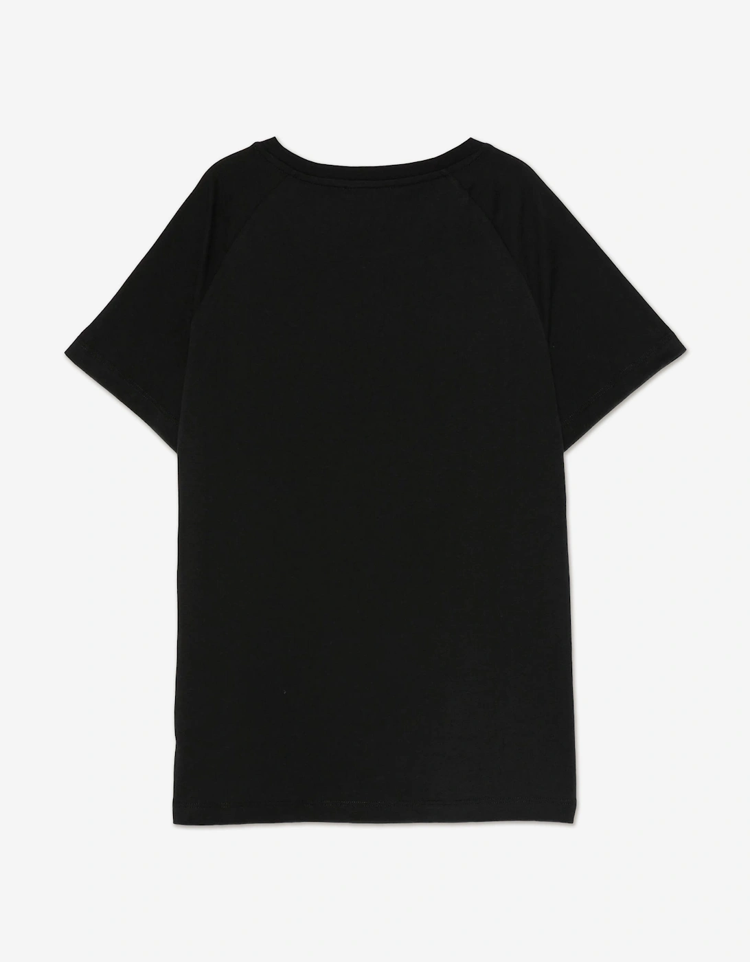 Boys Colourful Logo T-Shirt in Black