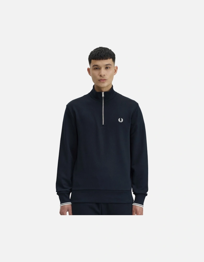 Half Zip Sweatshirt Navy