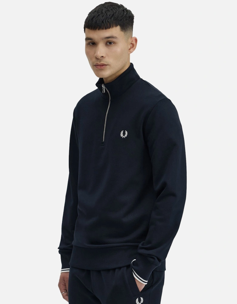 Half Zip Sweatshirt Navy