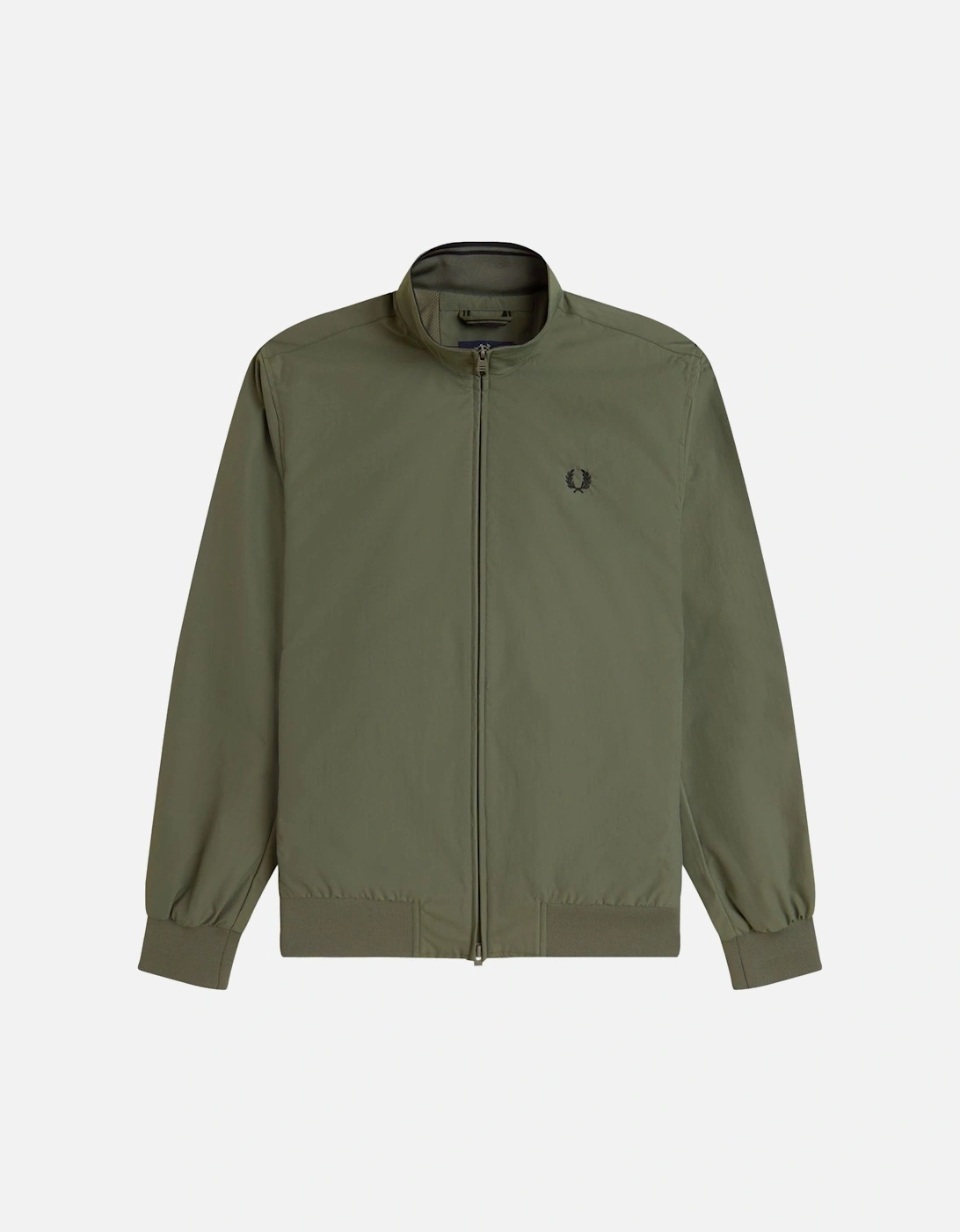 Men's Fred Perry The Brentham Jacket Laurel Wreath Green - Tan - Size: 42/Regular