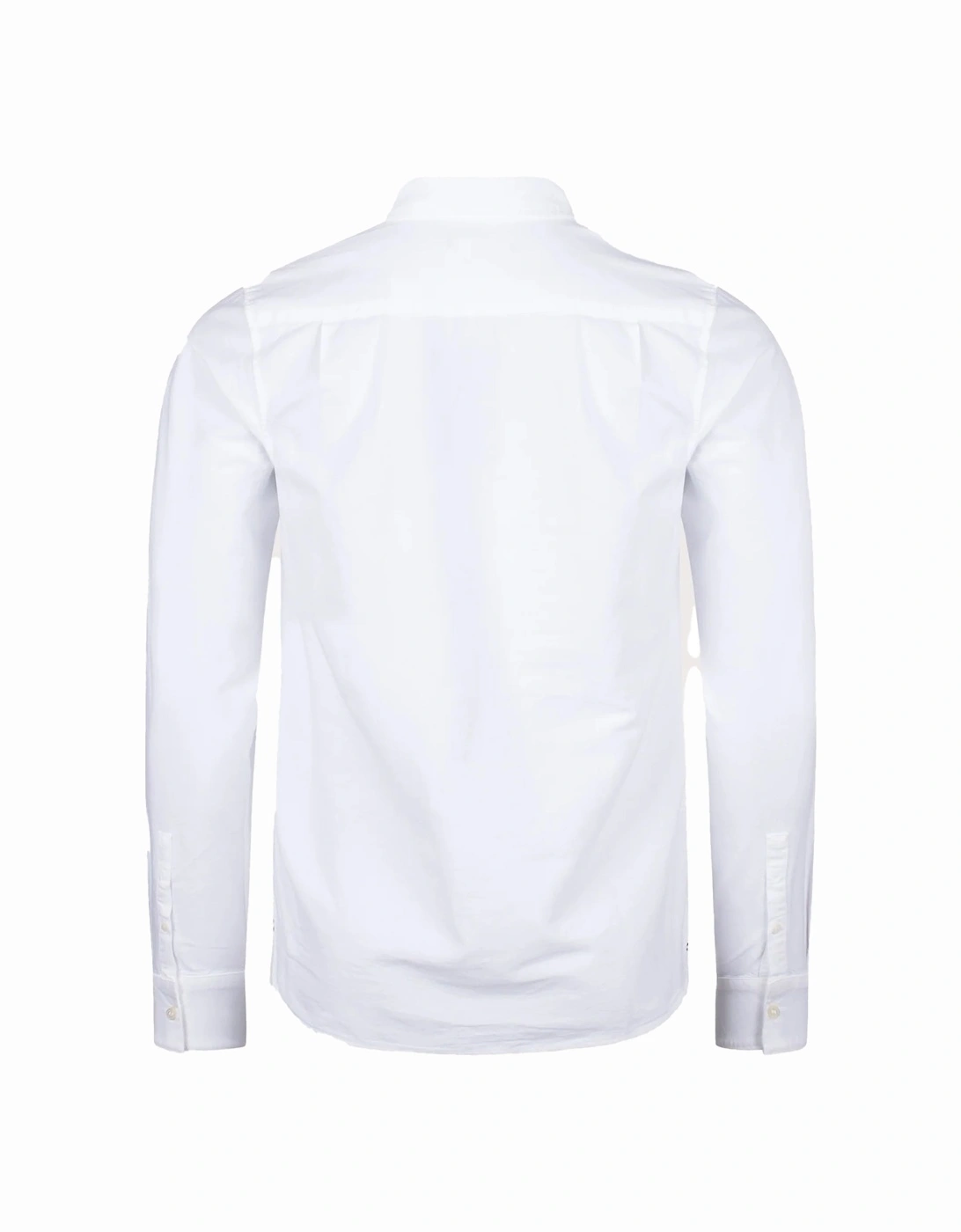 Long Sleeve Oxford Shirt White