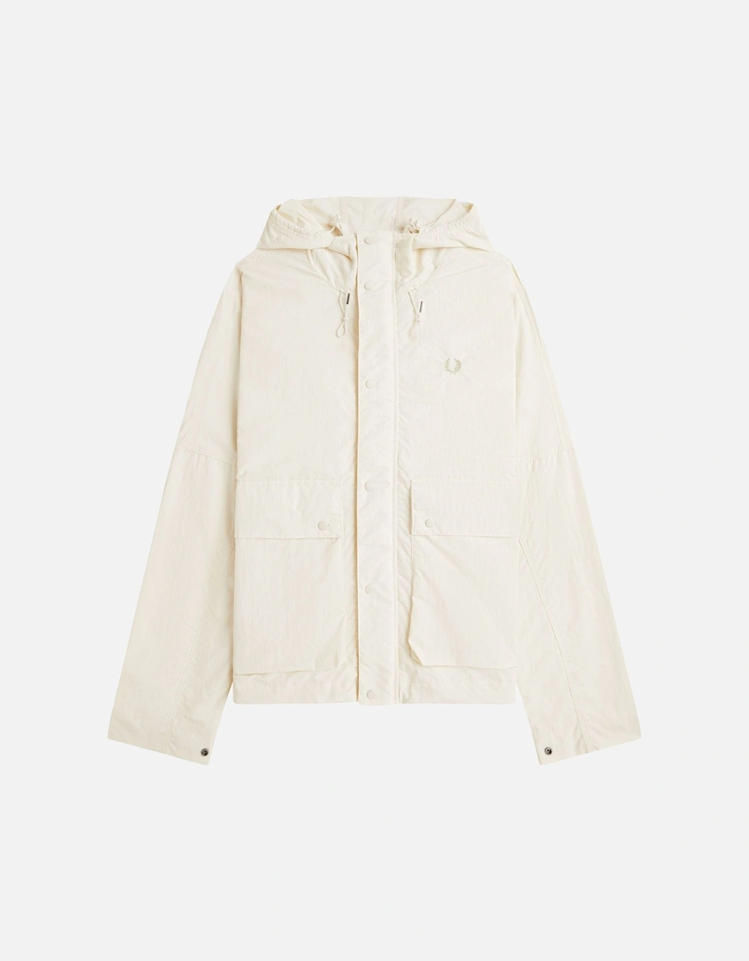 Cropped Ripstop Parka Ecru, 5 of 4