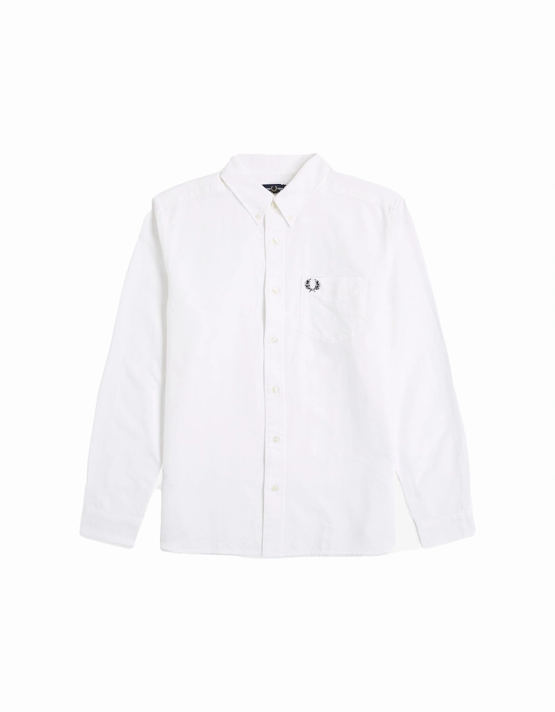 Long Sleeve Oxford Shirt White, 5 of 4