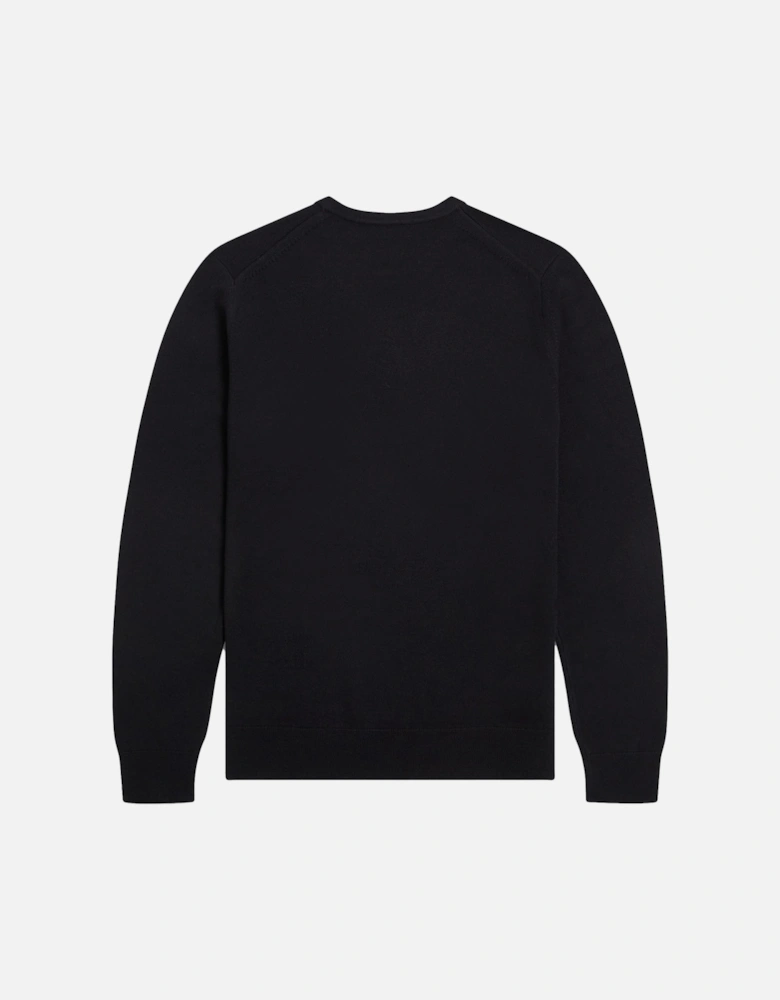 Classic Crew Neck Jumper Black