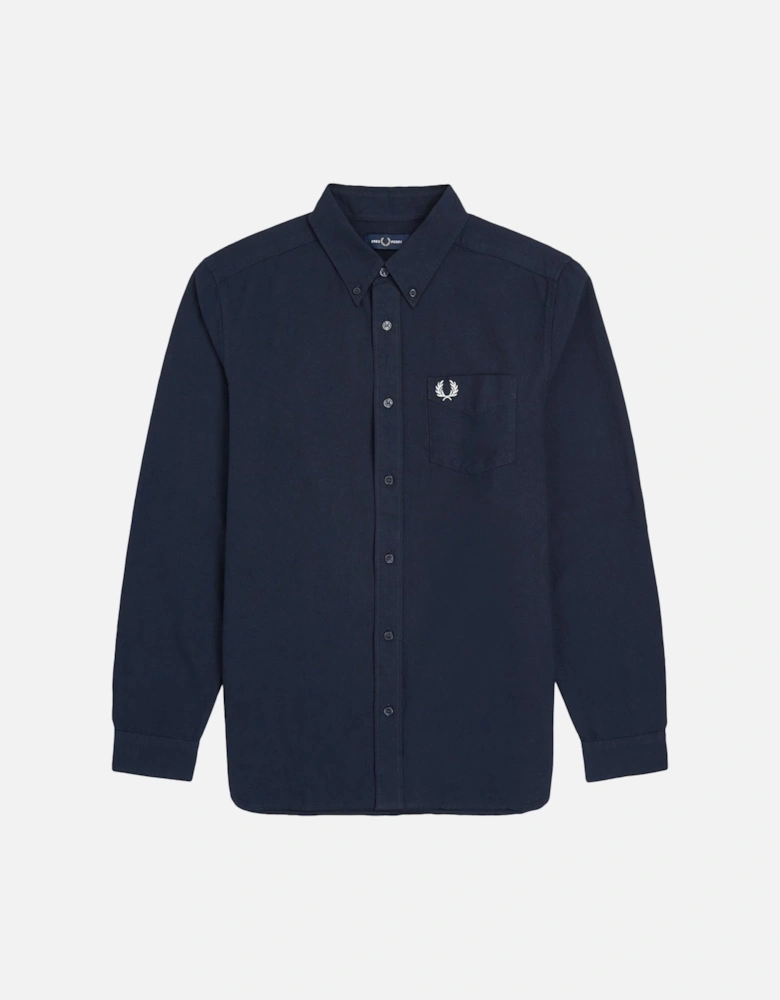 Long Sleeve Oxford Shirt Navy