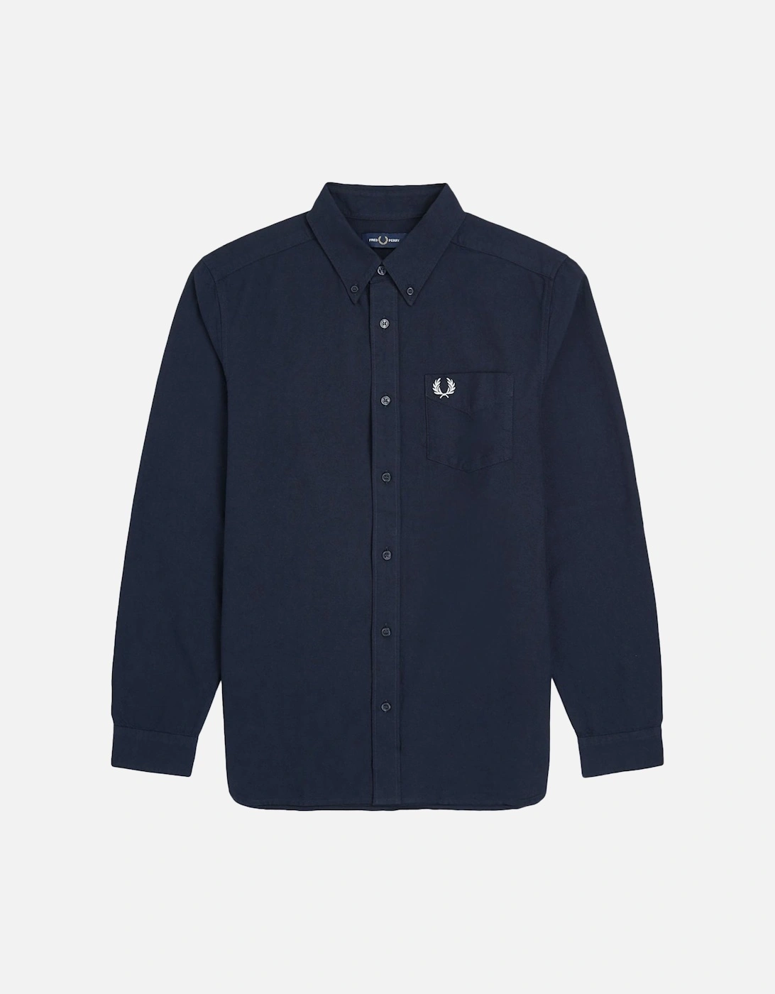 Long Sleeve Oxford Shirt Navy, 5 of 4