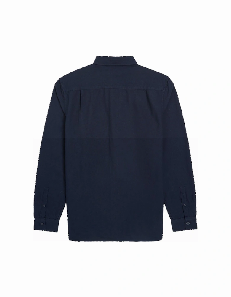 Long Sleeve Oxford Shirt Navy