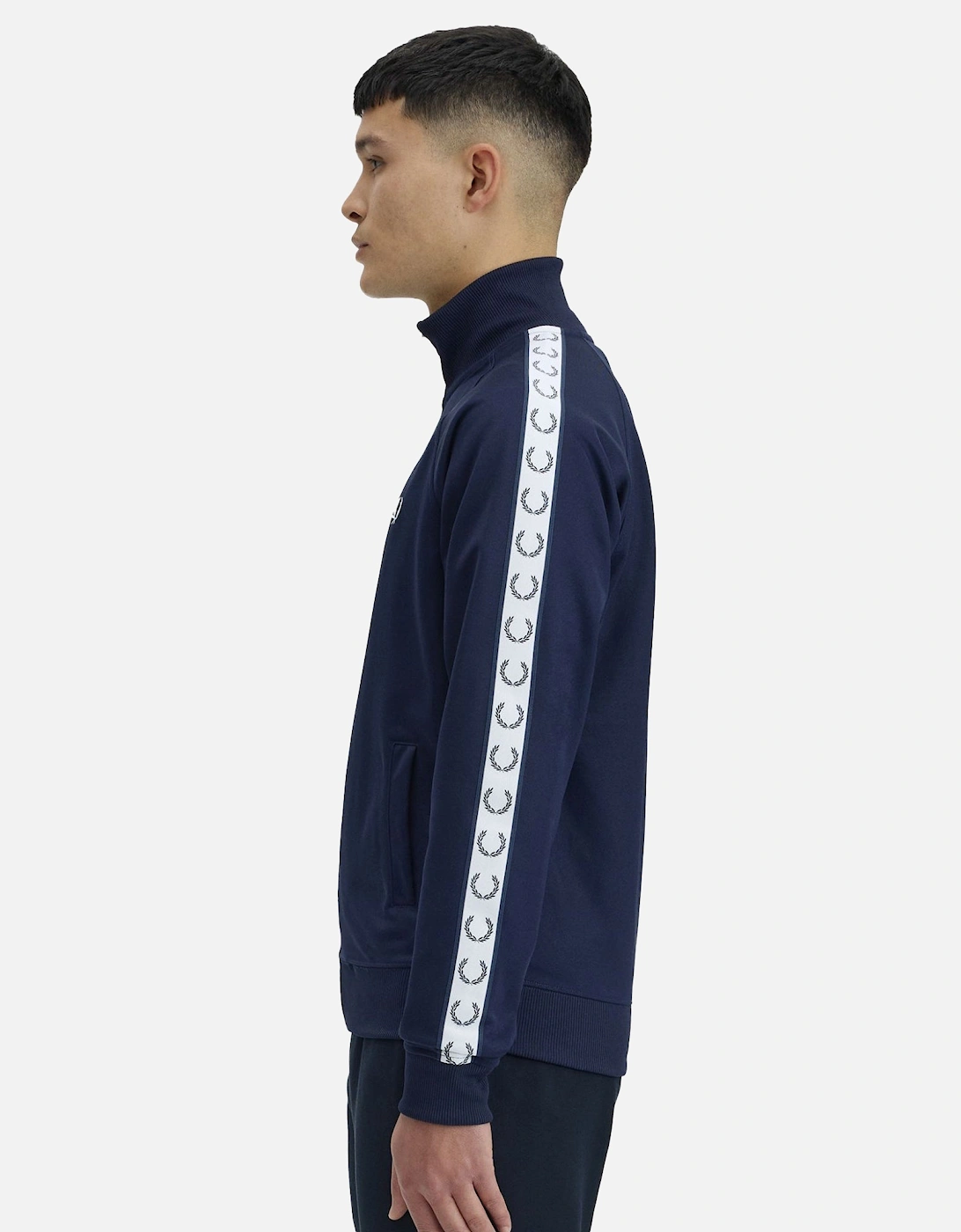 Taped Track Top Jacket Carbon Blue