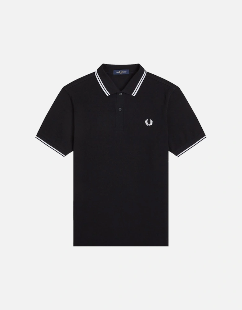 Twin Tipped Polo Shirt Black