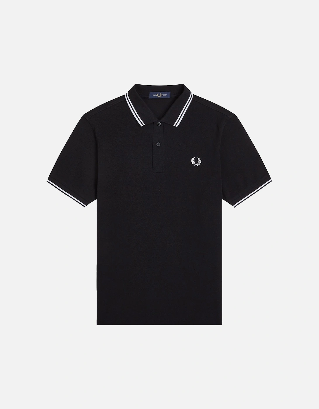 Twin Tipped Polo Shirt Black, 5 of 4