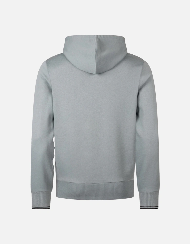 Tipped Hooded Sweatshirt Stockport Blue/Navy