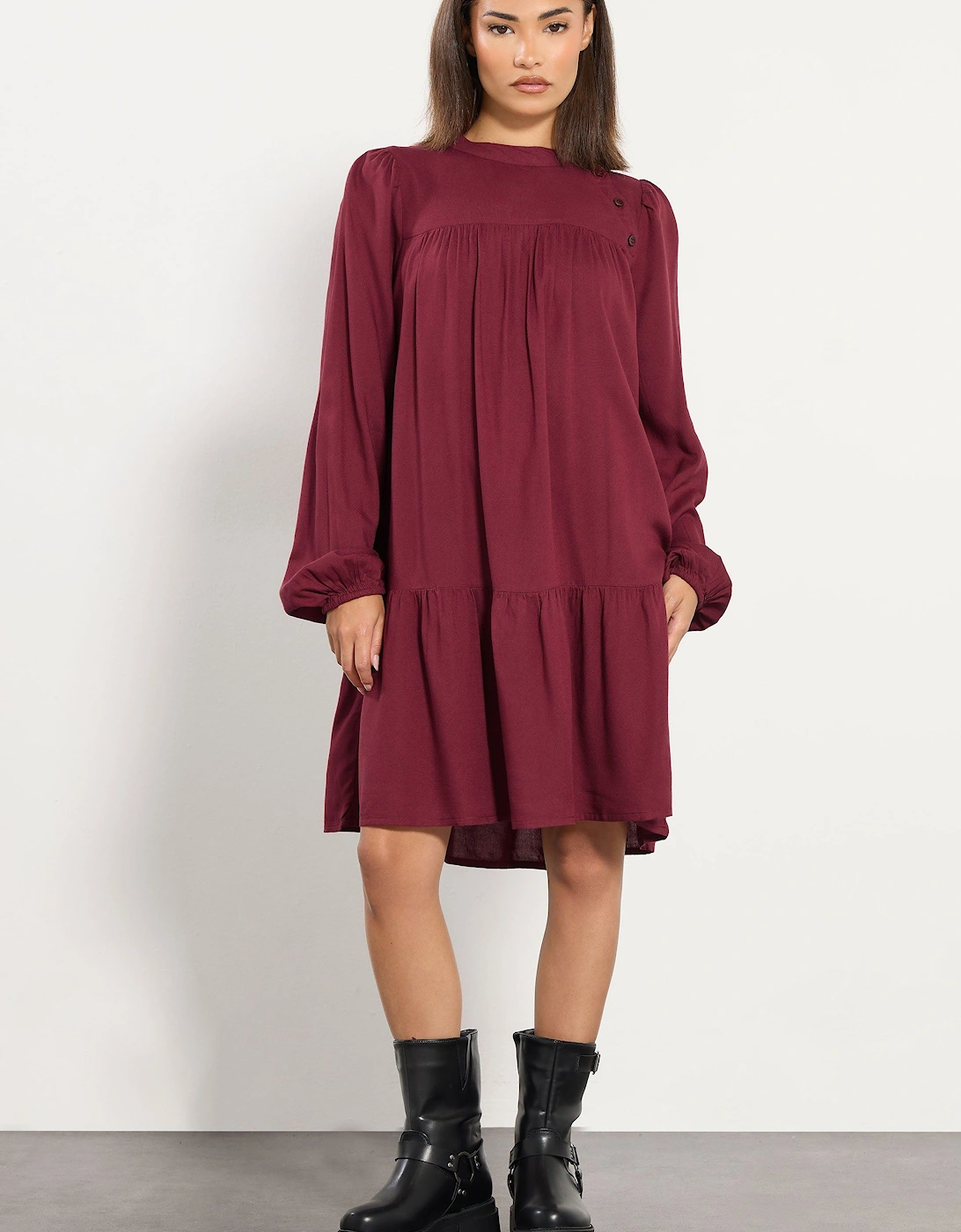Petite Smock Midi Dress, 2 of 1