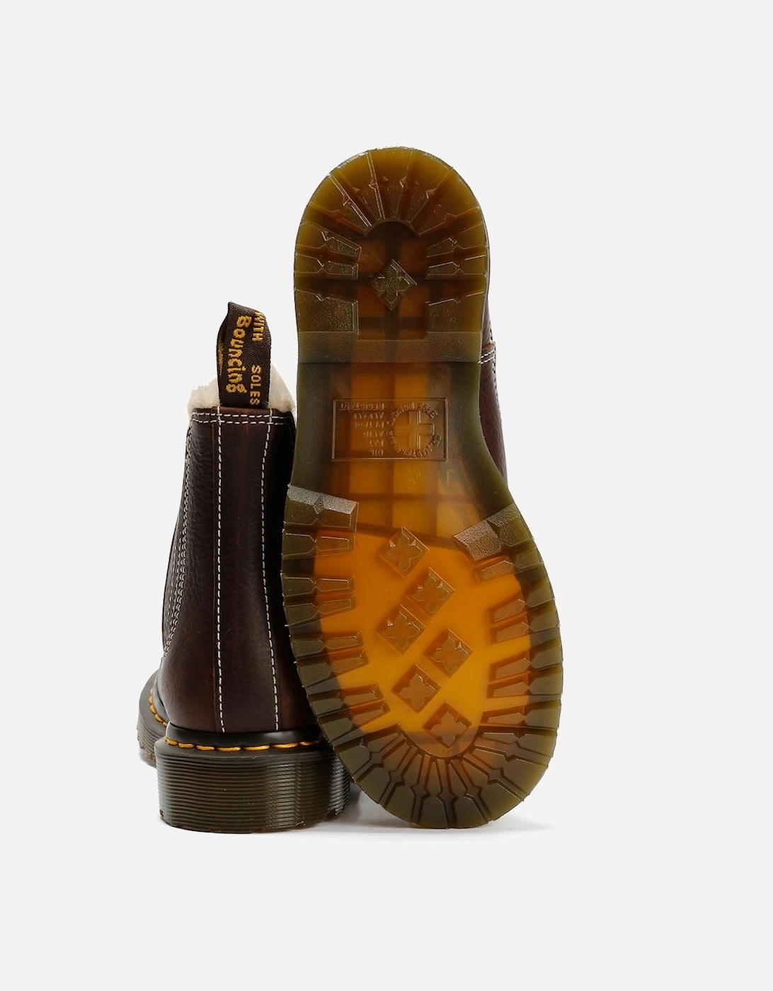 Dr. Martens 2976 Leonore II Chelsea Leather Women's Dark Brown Boots