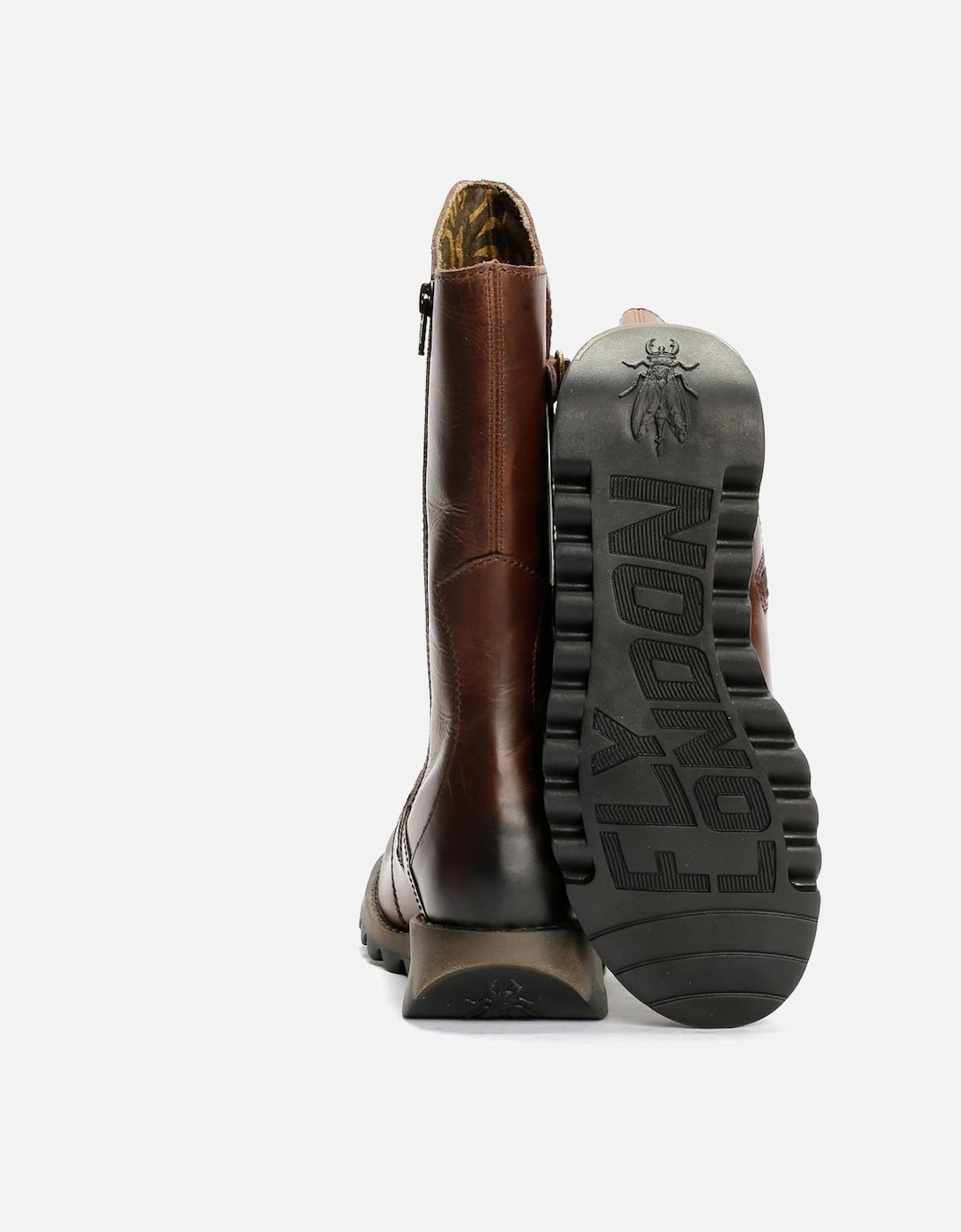 MES 2 Rug Leather Women's Dark Brown Boots