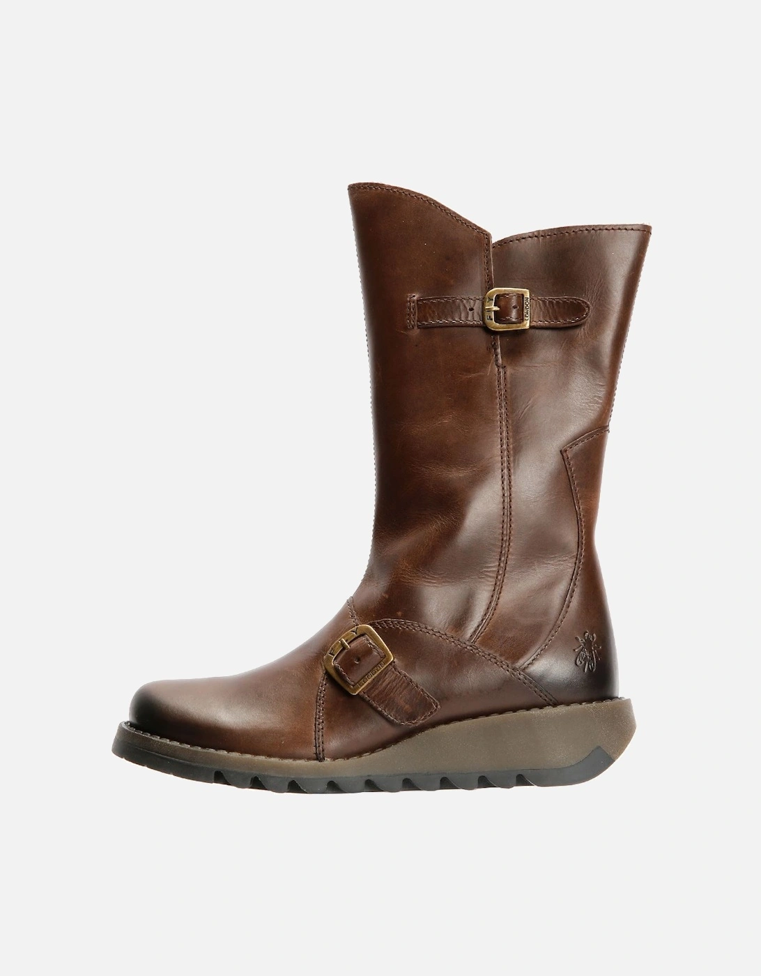 MES 2 Rug Leather Women's Dark Brown Boots