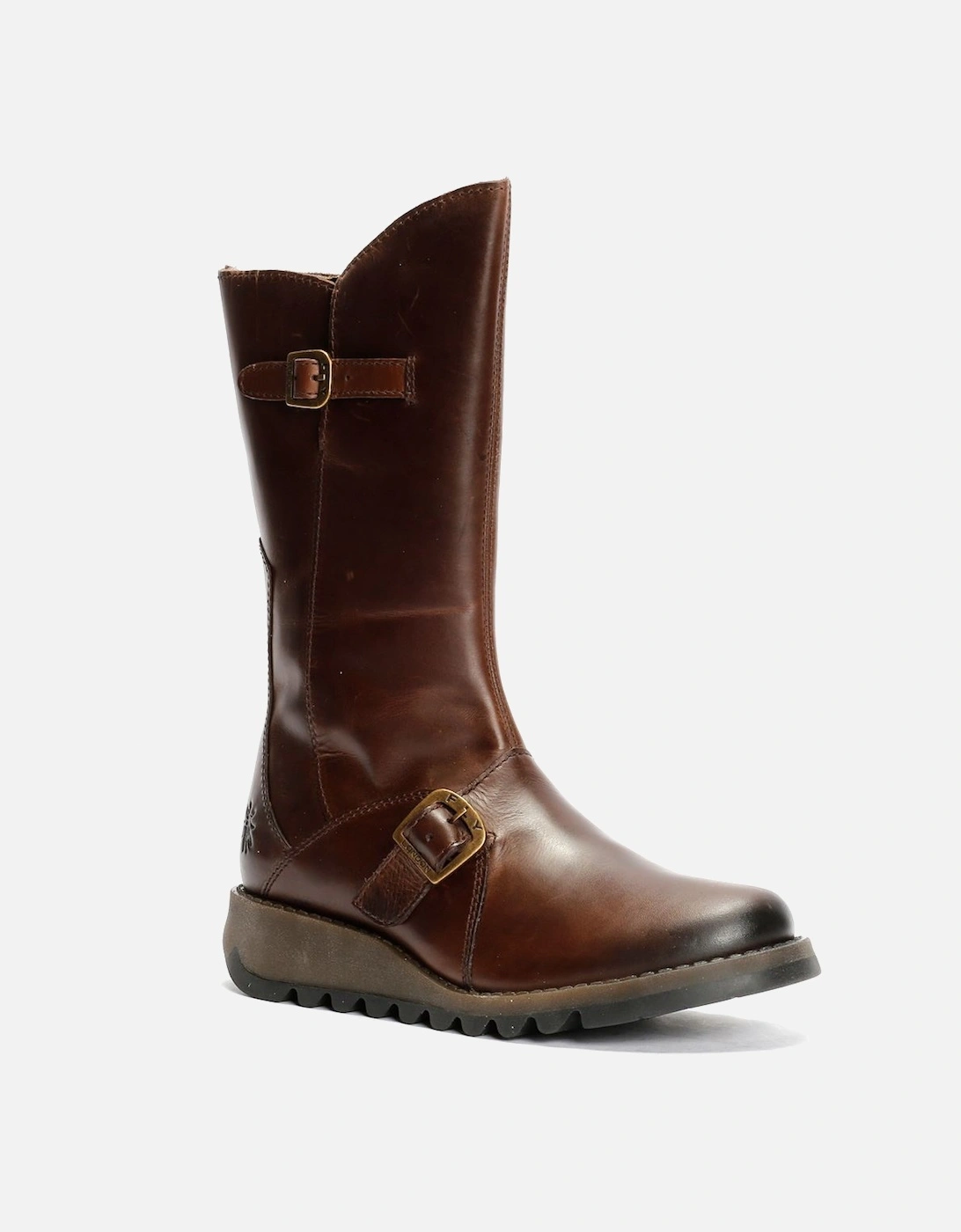 MES 2 Rug Leather Women's Dark Brown Boots