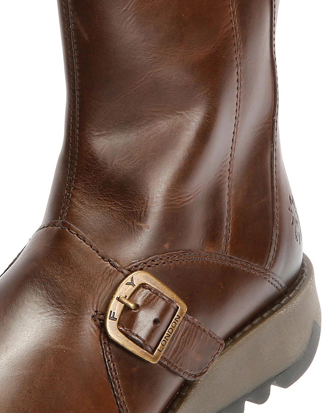 MES 2 Rug Leather Women's Dark Brown Boots