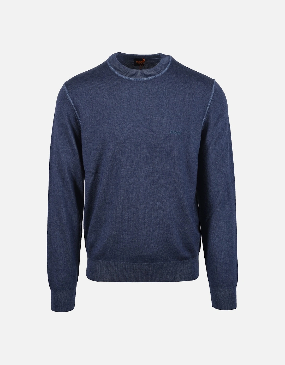 BOSS ORANGE ASTEFO KNITWEAR OPEN BLUE, 4 of 3